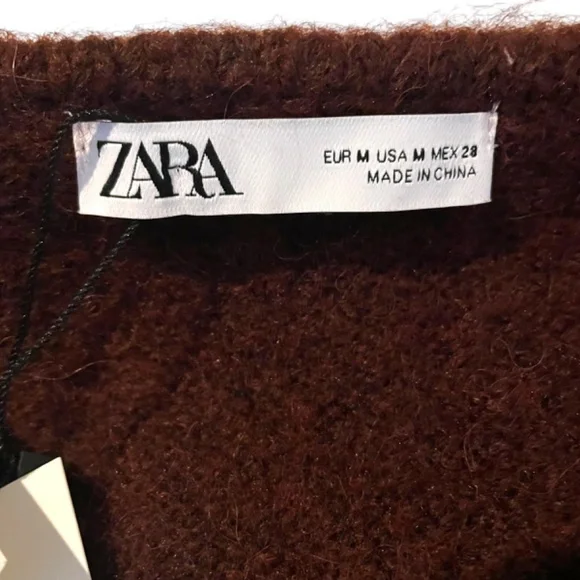 NWT Burgundy Boxy V Neck Sweater 🤍 - Picture 5 of 9